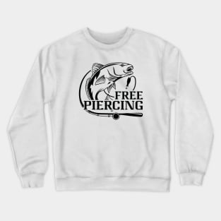 Free Piercing Crewneck Sweatshirt